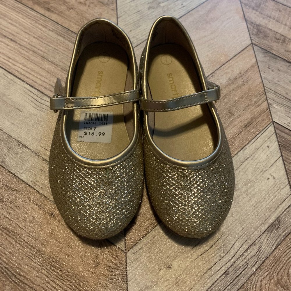 Gold Ballet Shoes